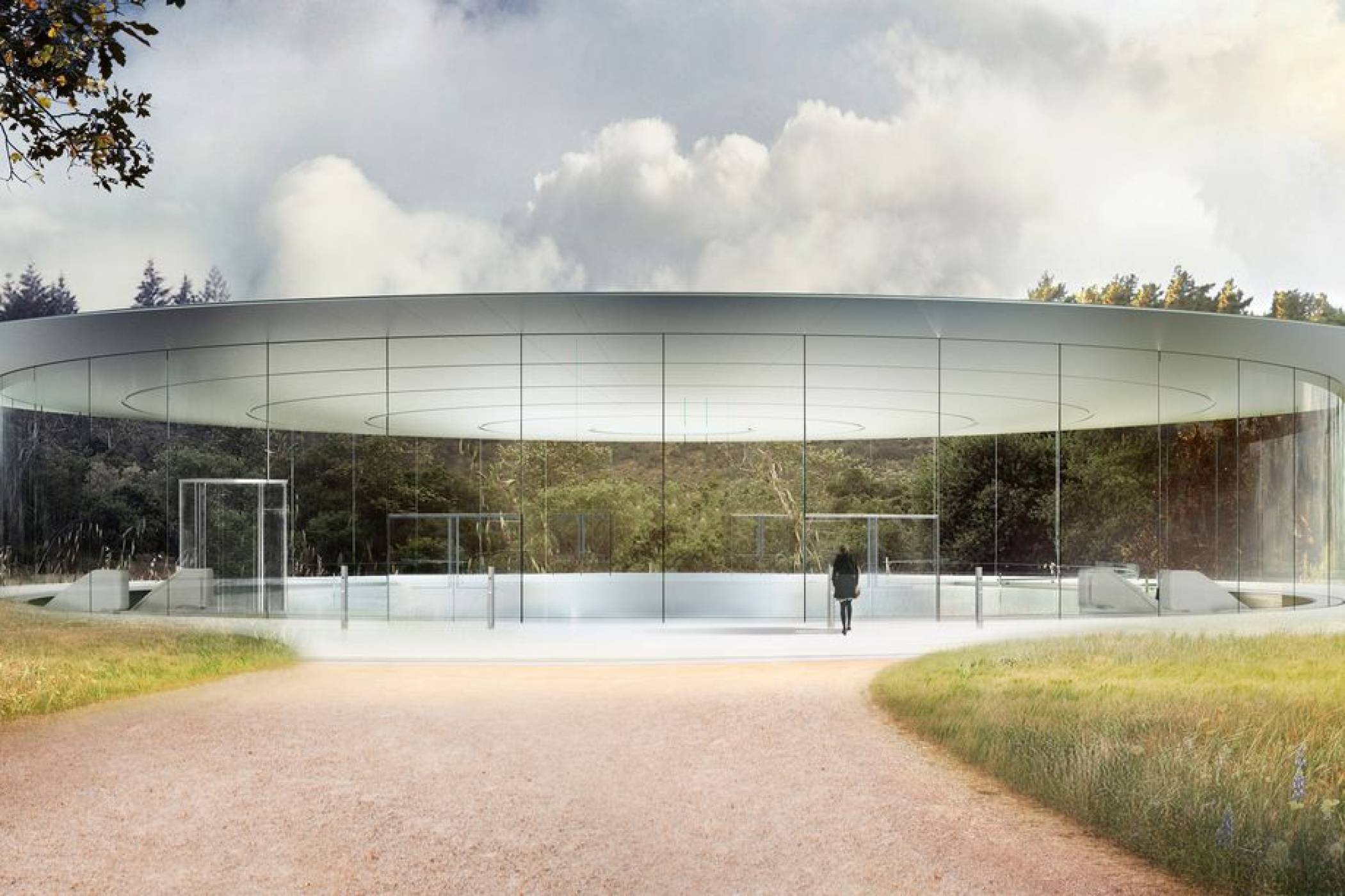 Надзърнете в новия Steve Jobs Theater дни преди премиерата на iPhone 8