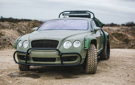 Bentley Continental GT Rally Edition не се плаши от лошия път