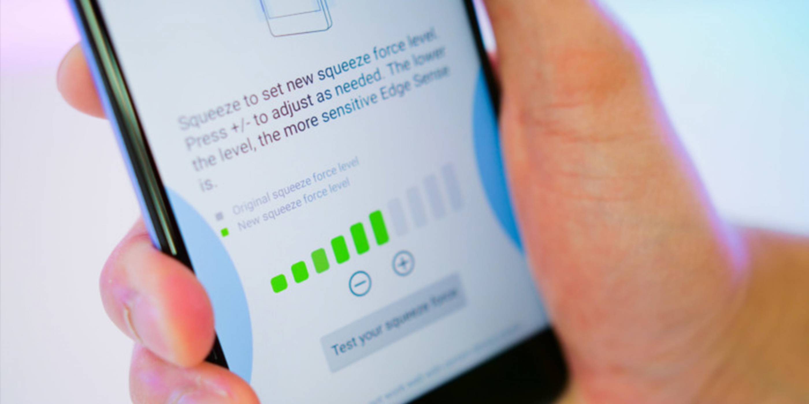 HTC отвори Edge Sense от U11 за потребителски персонализации