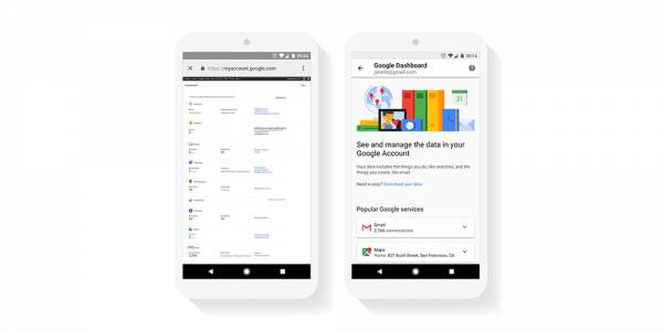Google изцяло преработи менюто си за поверителност и сигурност