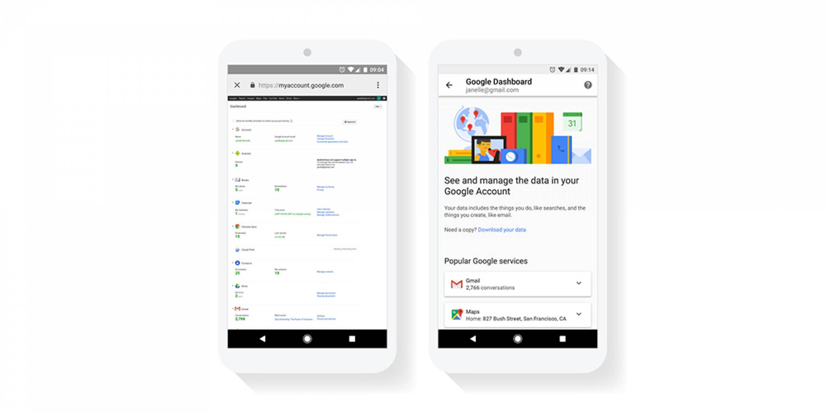 Google изцяло преработи менюто си за поверителност и сигурност