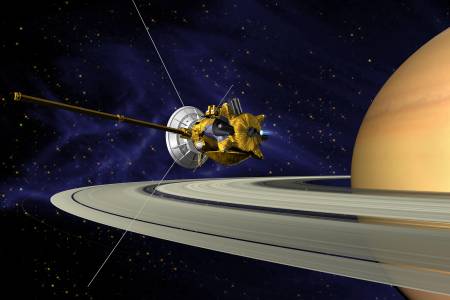 Гледайте на живо как Cassini ще приключи славната си мисия