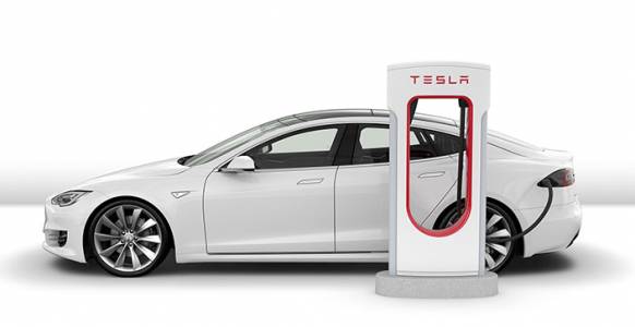 Tesla иска да създаде магазинчета около своите зарядни станции