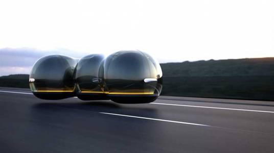 Според Renault колата на бъдещето се носи над шосето