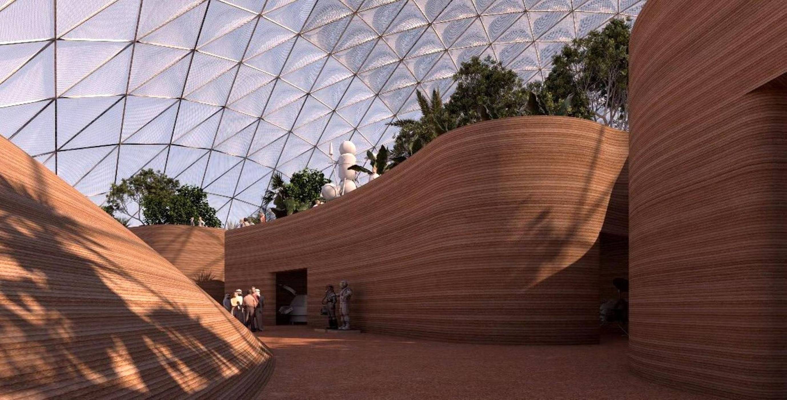 В Дубай строят имитация на марсиански град