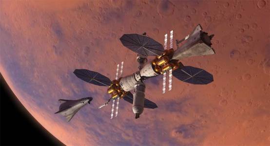 Тази станция на Lockheed Martin може да бъде базовият лагер за прехода до Марс