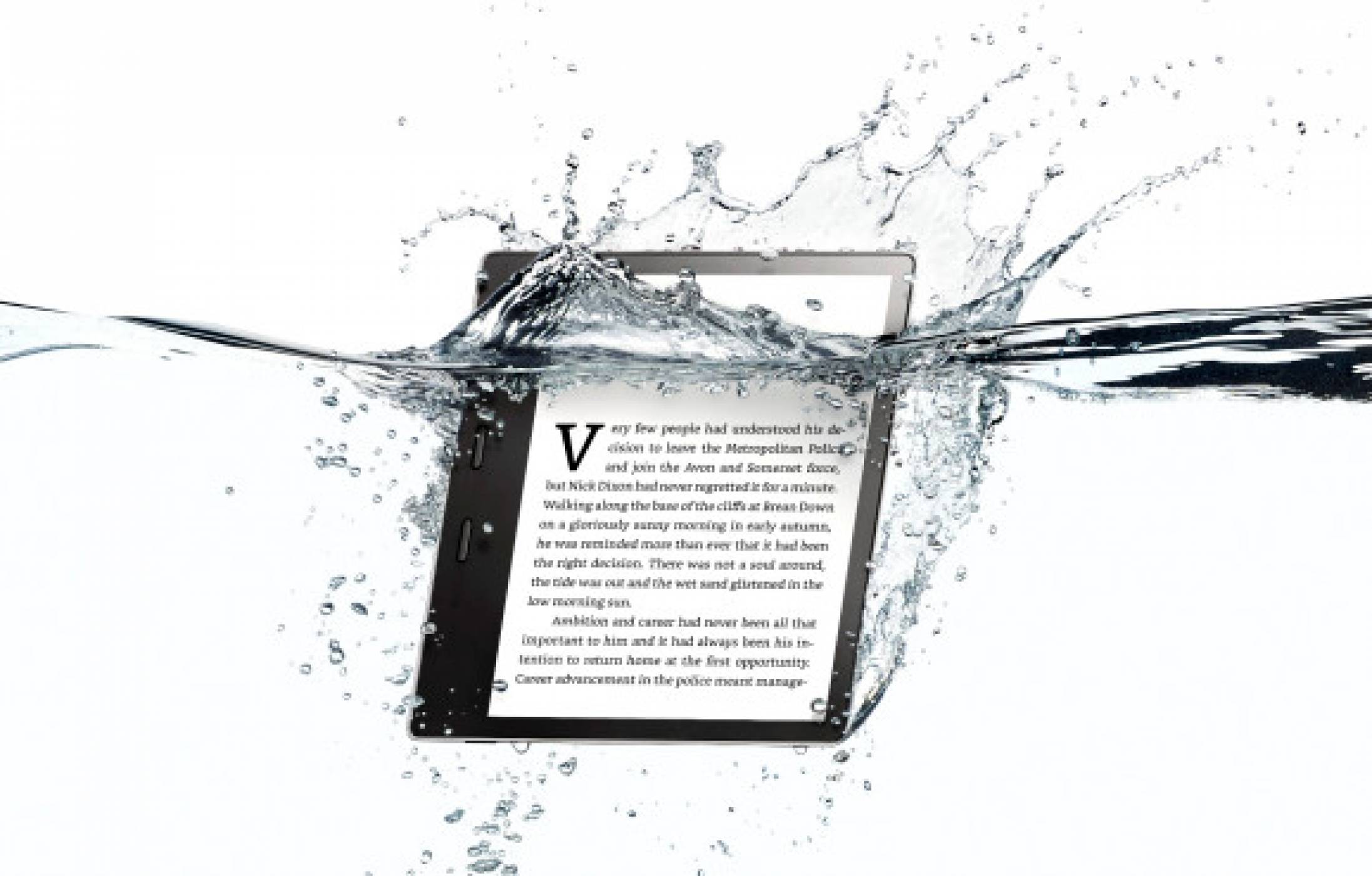 С новия Kindle Oasis вече може да четете във ваната