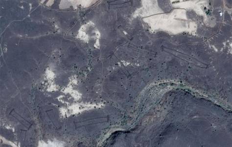 Древни каменни образувания, открити в Google Earth, озадачават учените