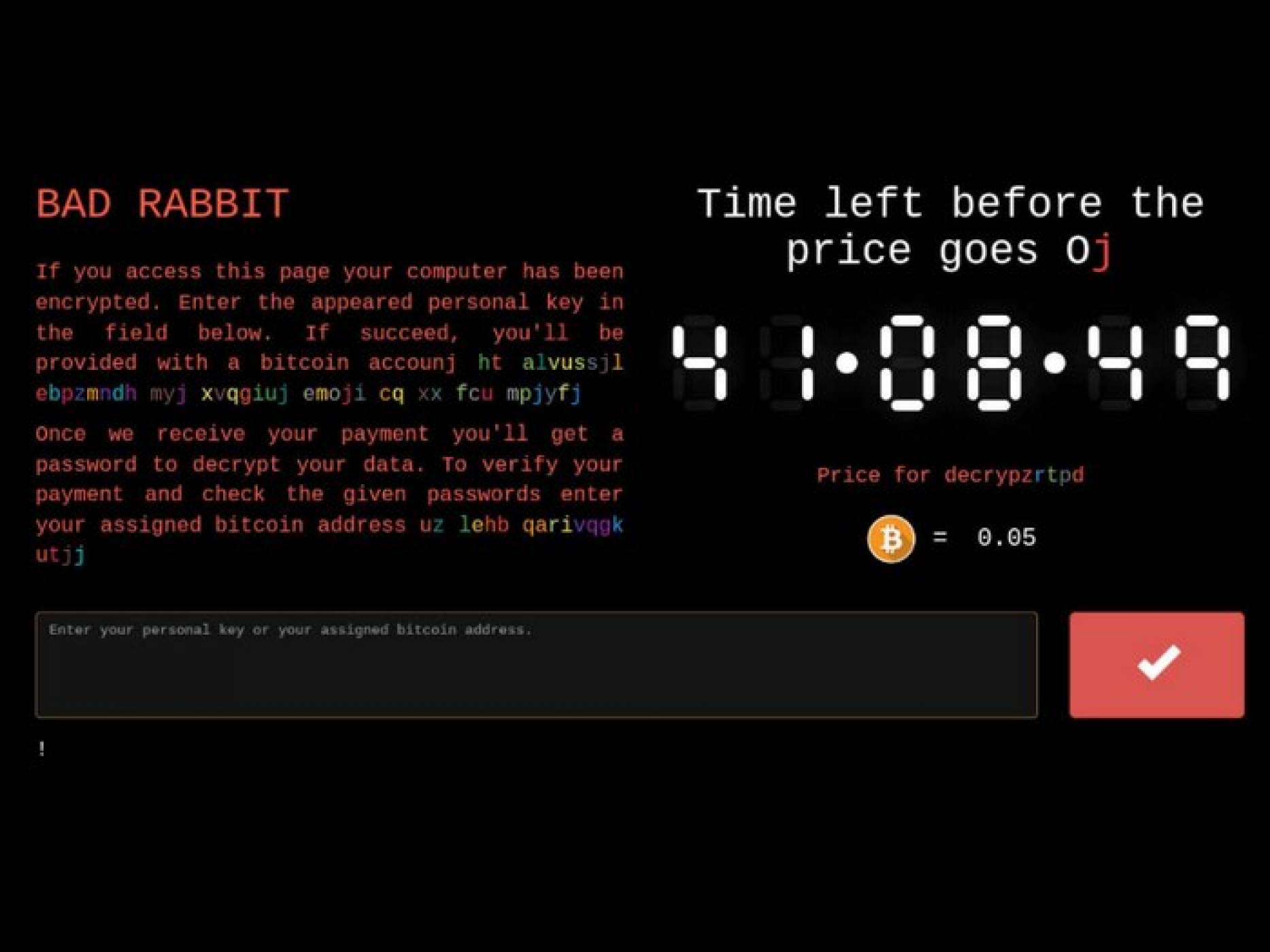 Вирусът BadRabbit заключва компютри в Източна Европа