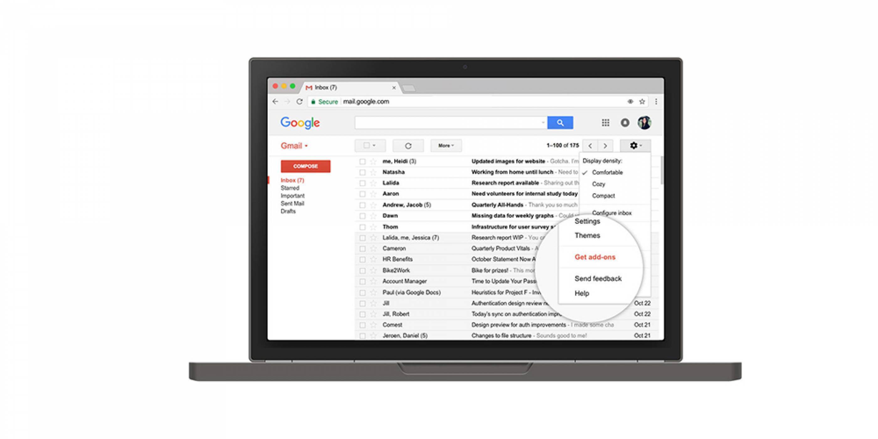 Android и уеб версията на Gmail се сдобиха с поддръжка на добавки