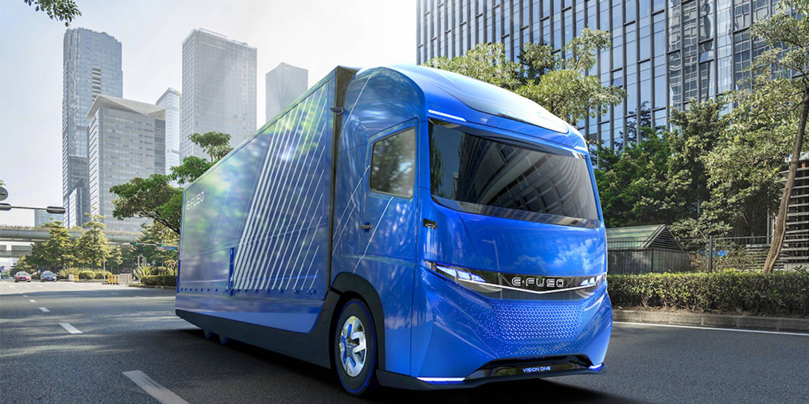 Daimler представи прототип на свой електрически тежкотоварен камион
