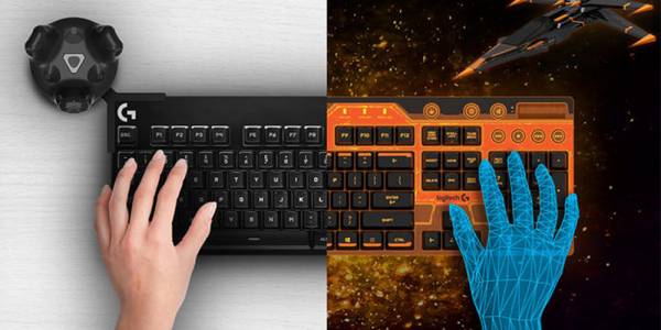 Logitech представи VR клавиатурата Bridge за HTC Vive