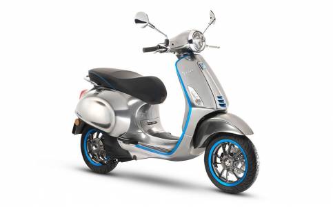 Vespa Elettrica съчетава ретро визията със скутера на бъдещето