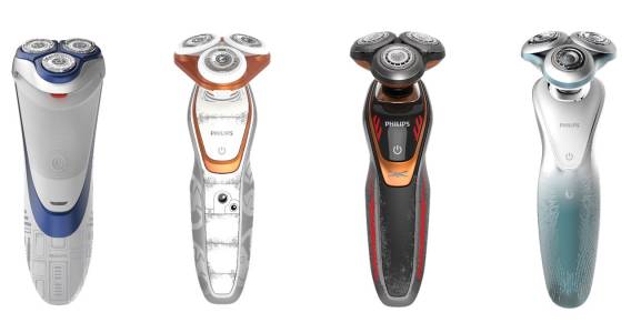 Силата те обръсва със специалната серия самобръсначки Philips Star Wars