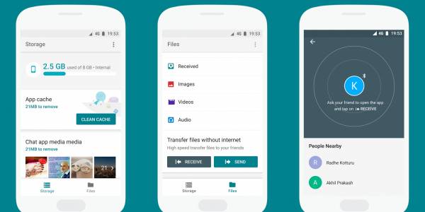 Файловият мениджър Files Go на Google вече е достъпен за сваляне