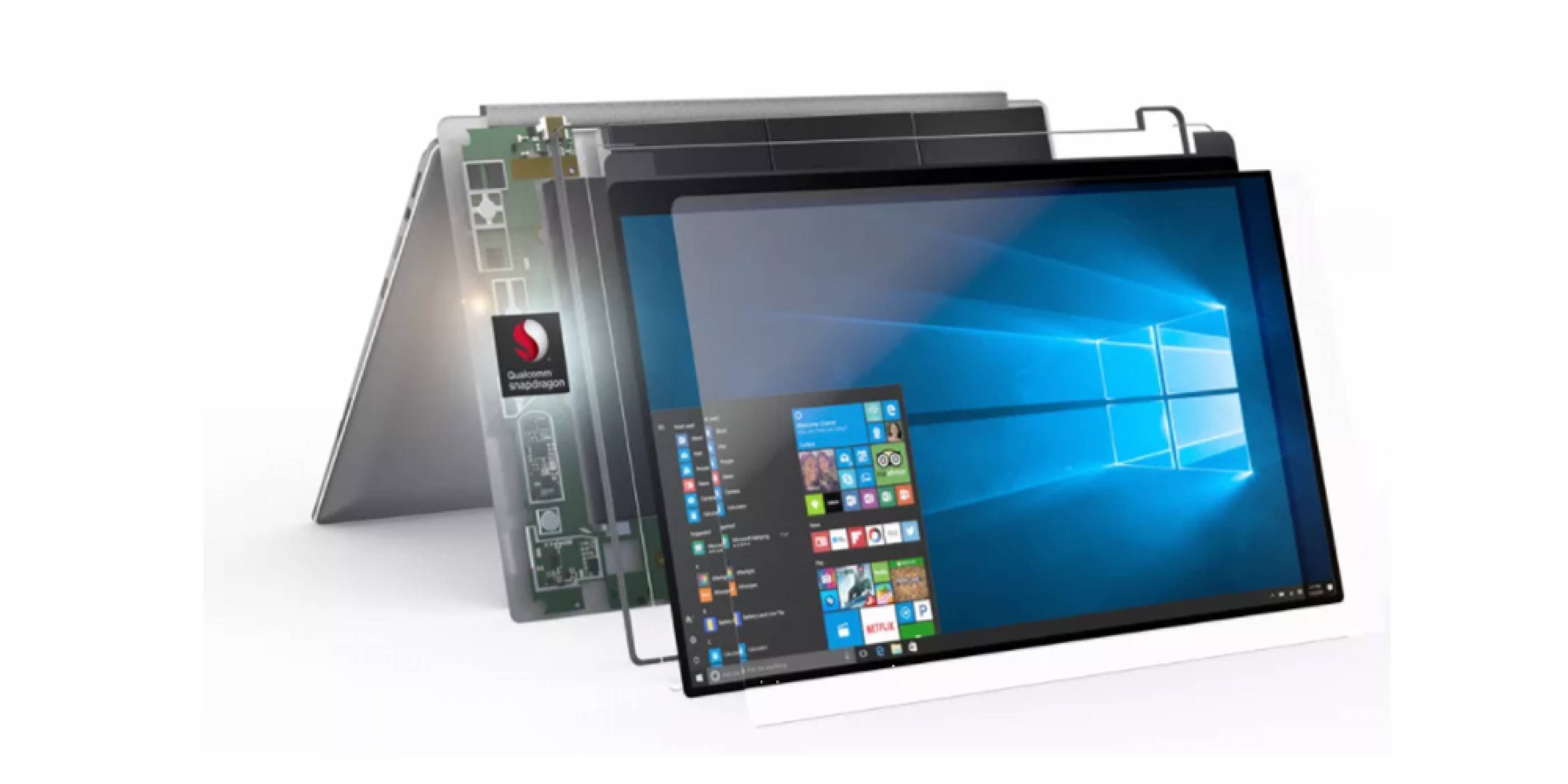 Microsoft и Qualcomm представиха първите ARM лаптопи с Windows 10