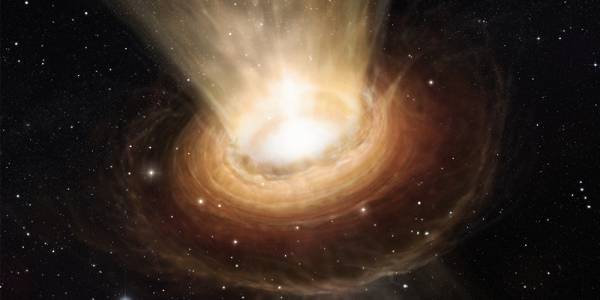 Супермасивни черни дупки могат да контролират образуването на галактиките