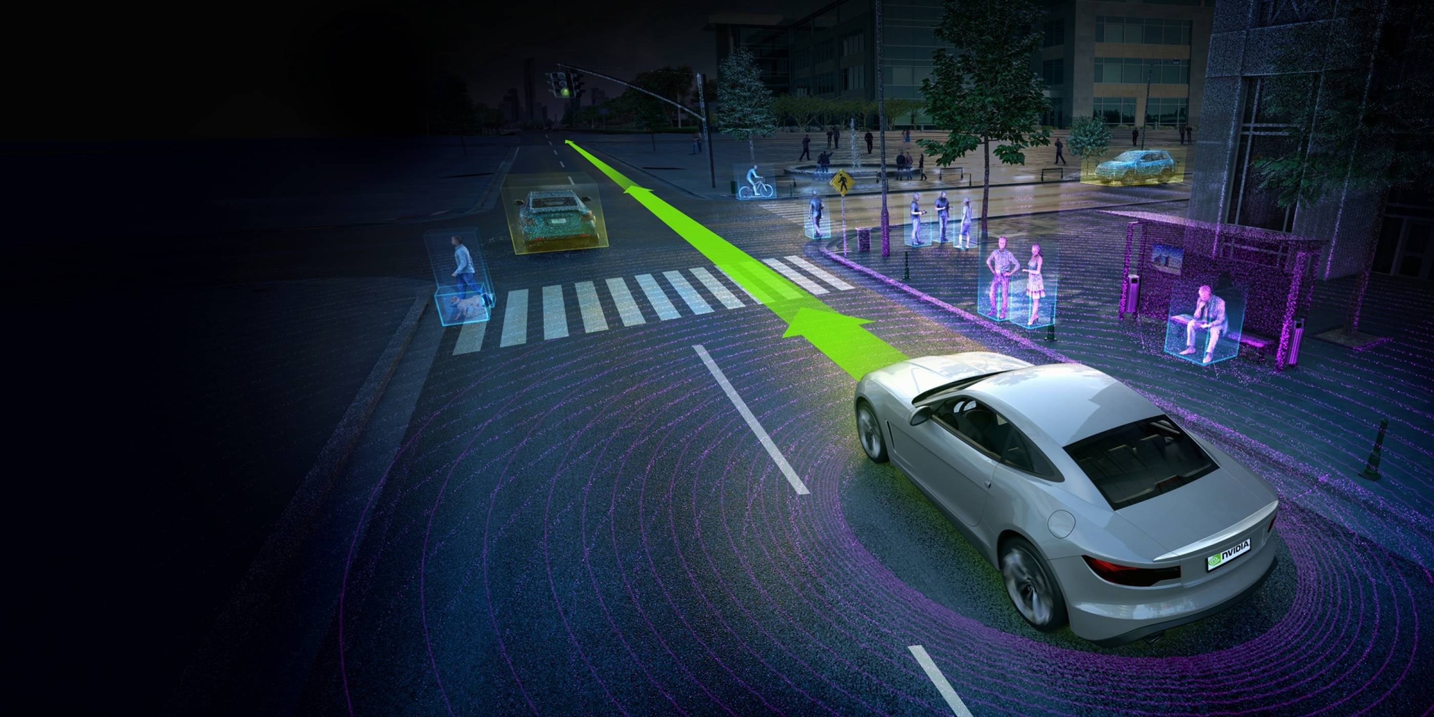 Nvidia представи най-мощния процесор за автономни коли и обяви партньорство с VW, Hyundai и Uber