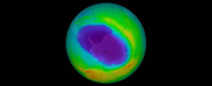 Сателит на NASA доказа, че озоновата дупка се е свила значително