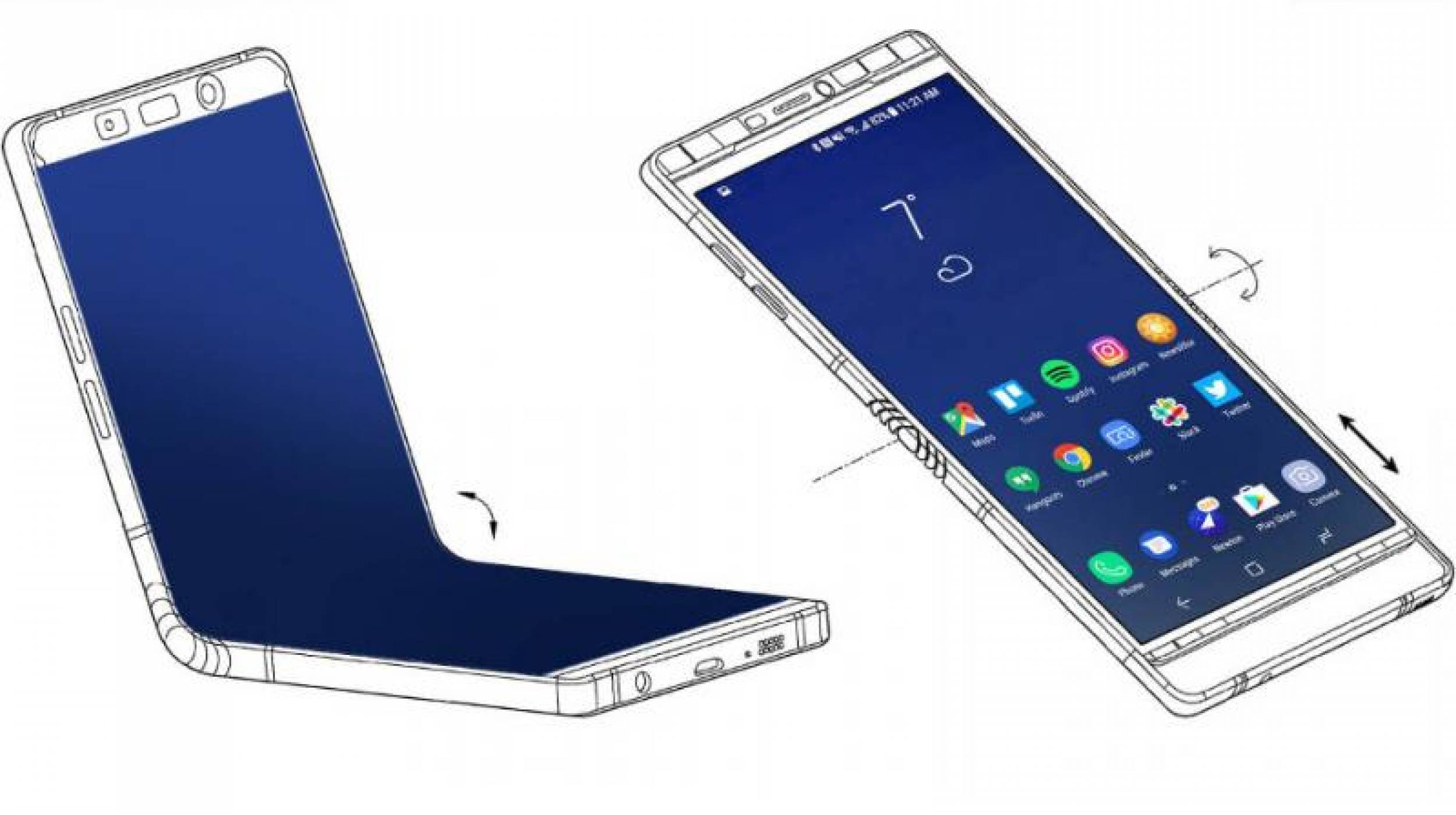 Samsung отново загатна за сгъваеми смартфони   