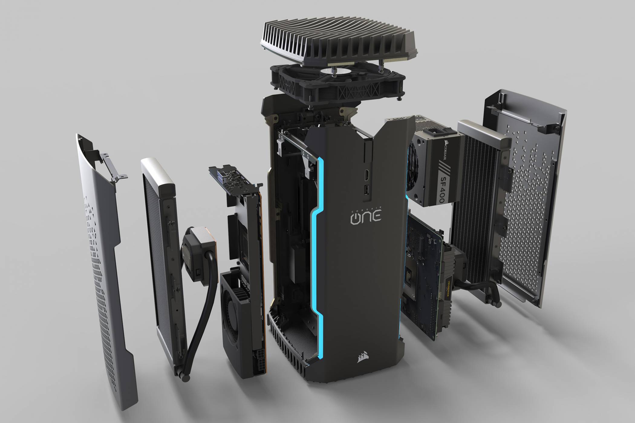 Настолният компютър Corsair One пристига в две нови конфигурации 