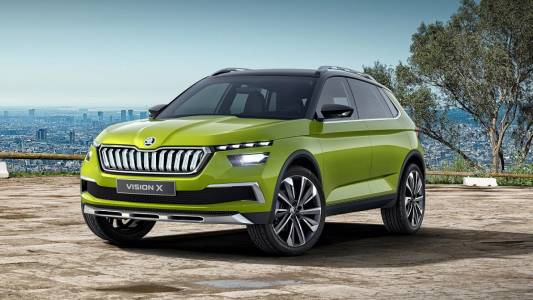 Концептуалният електрифициран Vision X от Skoda е тук