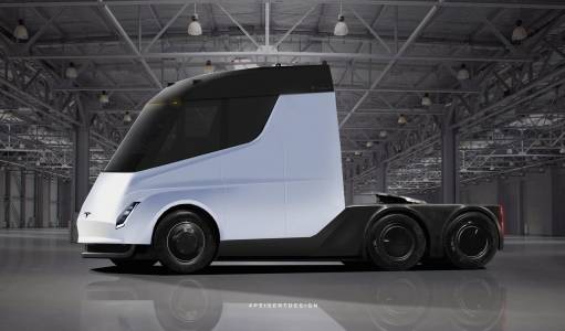 Tesla Semi направи първия си пробег с товар