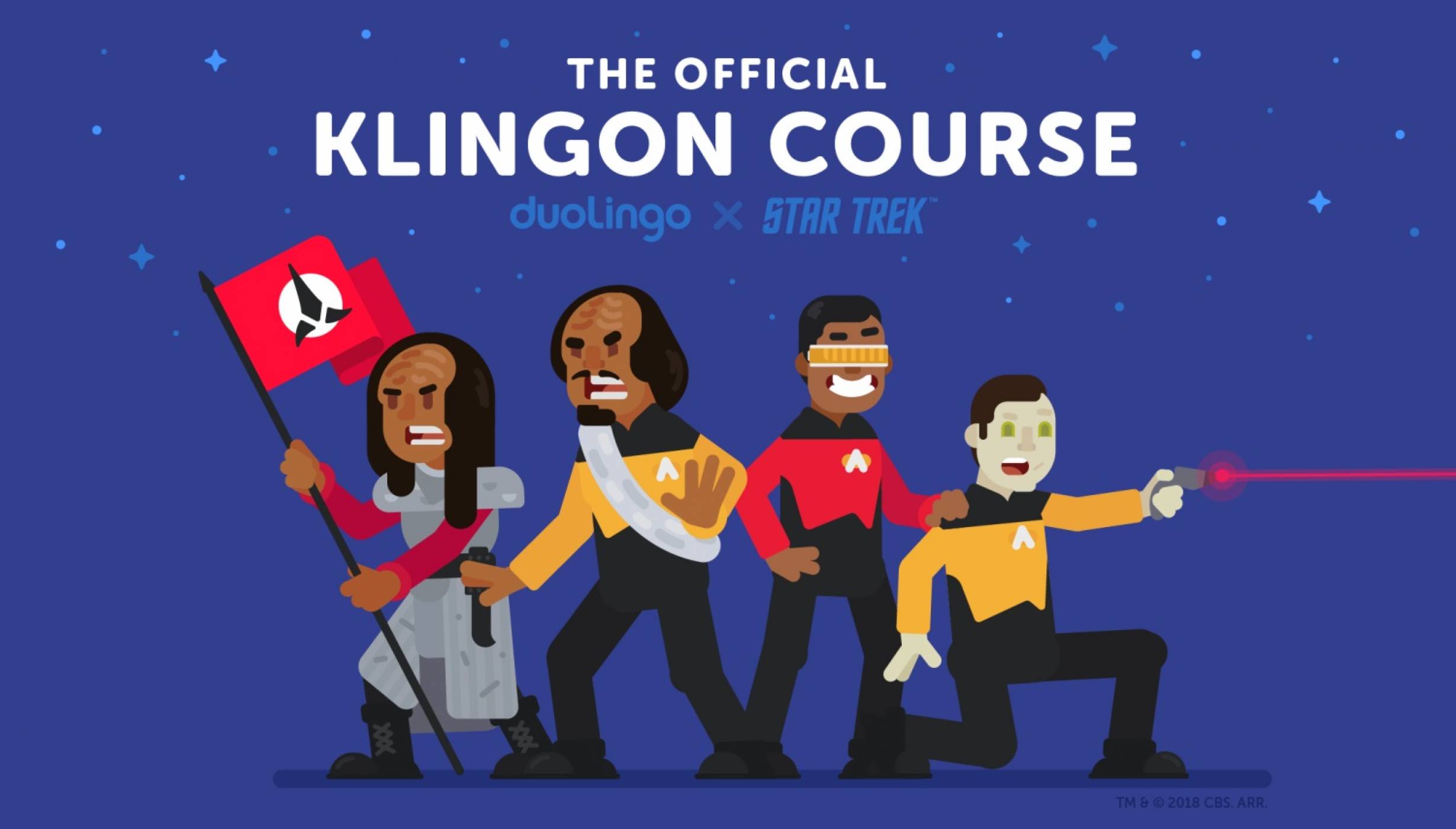 Фенове на Star Trek, това е шансът ви да научите клингон