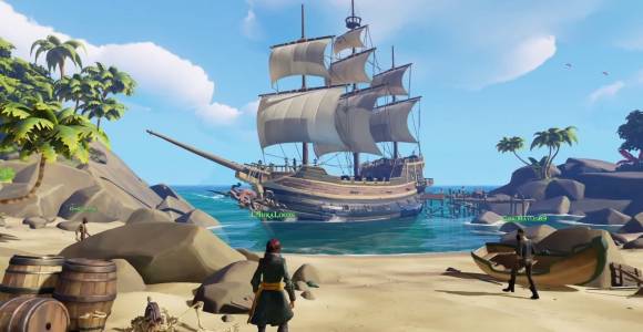 Виртуалните пирати сринаха сървърите на Sea of Thieves