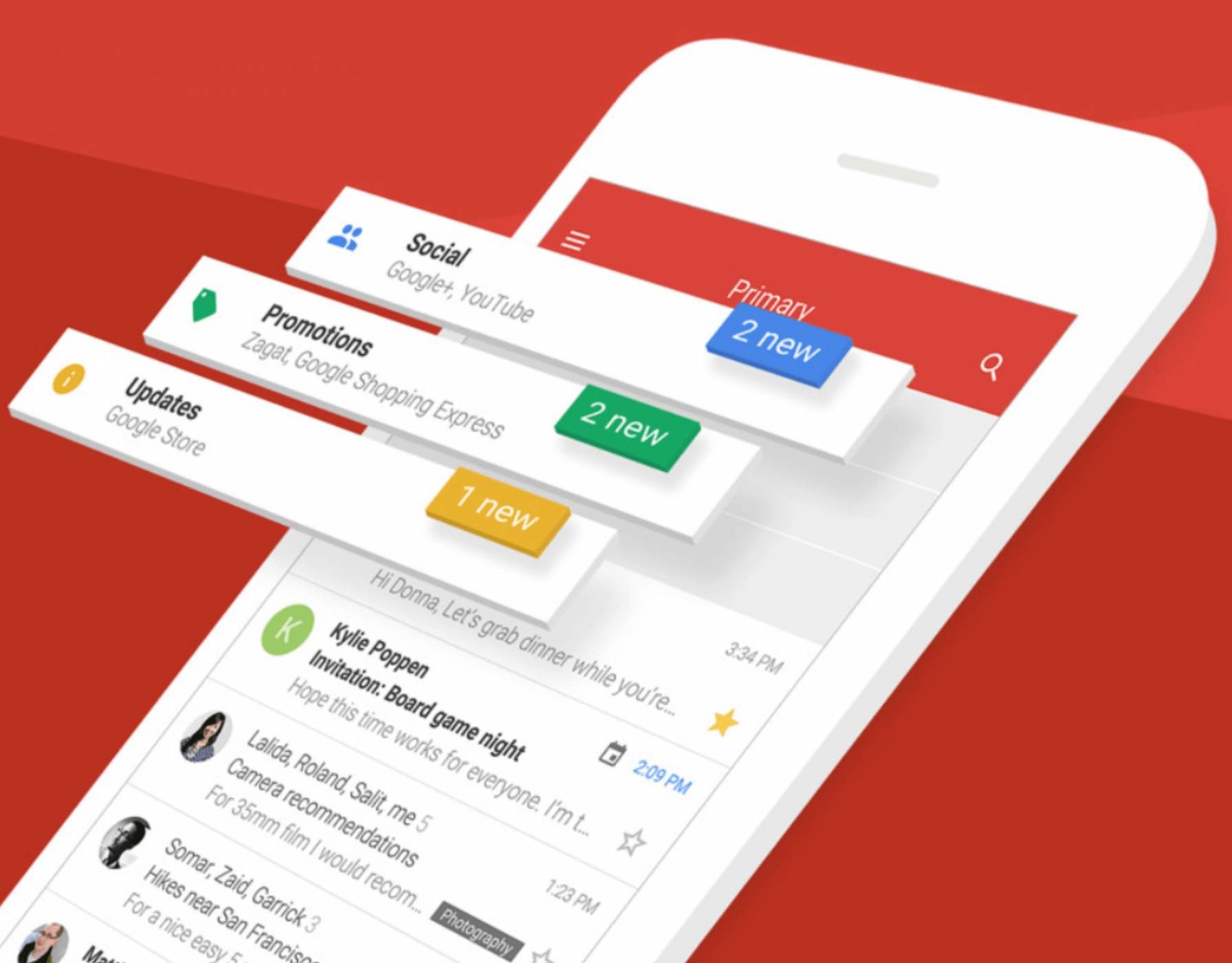Това е новият дизайн на Gmail