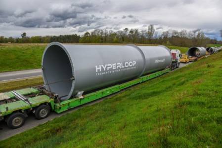 Започна изграждането на скоростното трасе на Hyperloop във Франция