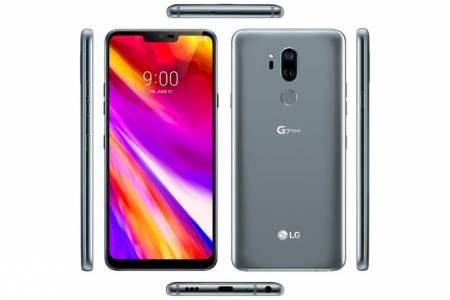 LG G7 ThinQ позира от всички страни