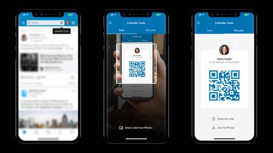 Вече ще можем да споделяме профилите си в LinkedIn с QR кодове
