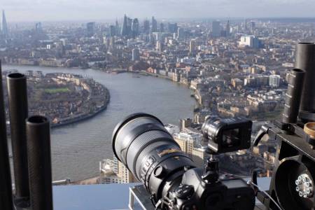 Уникална 7.3-гигапикселова панорама улавя един ден от живота на Лондон