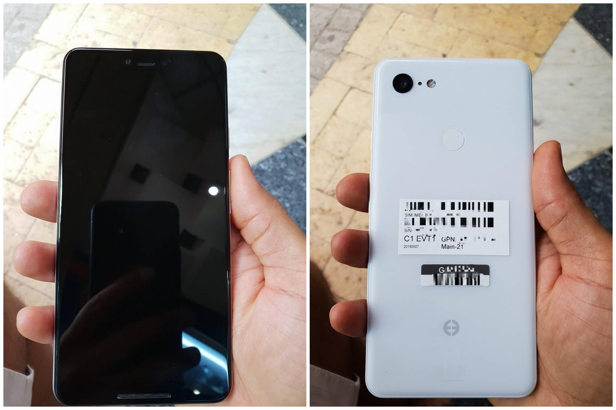 Google Pixel 3 XL се показа в бяло, вижте снимки