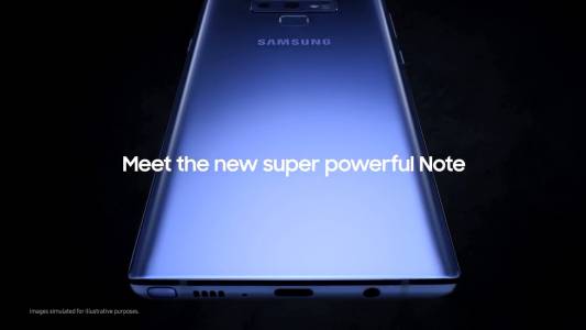 Гледайте изтекла видеореклама на новия Samsung Galaxy Note 9