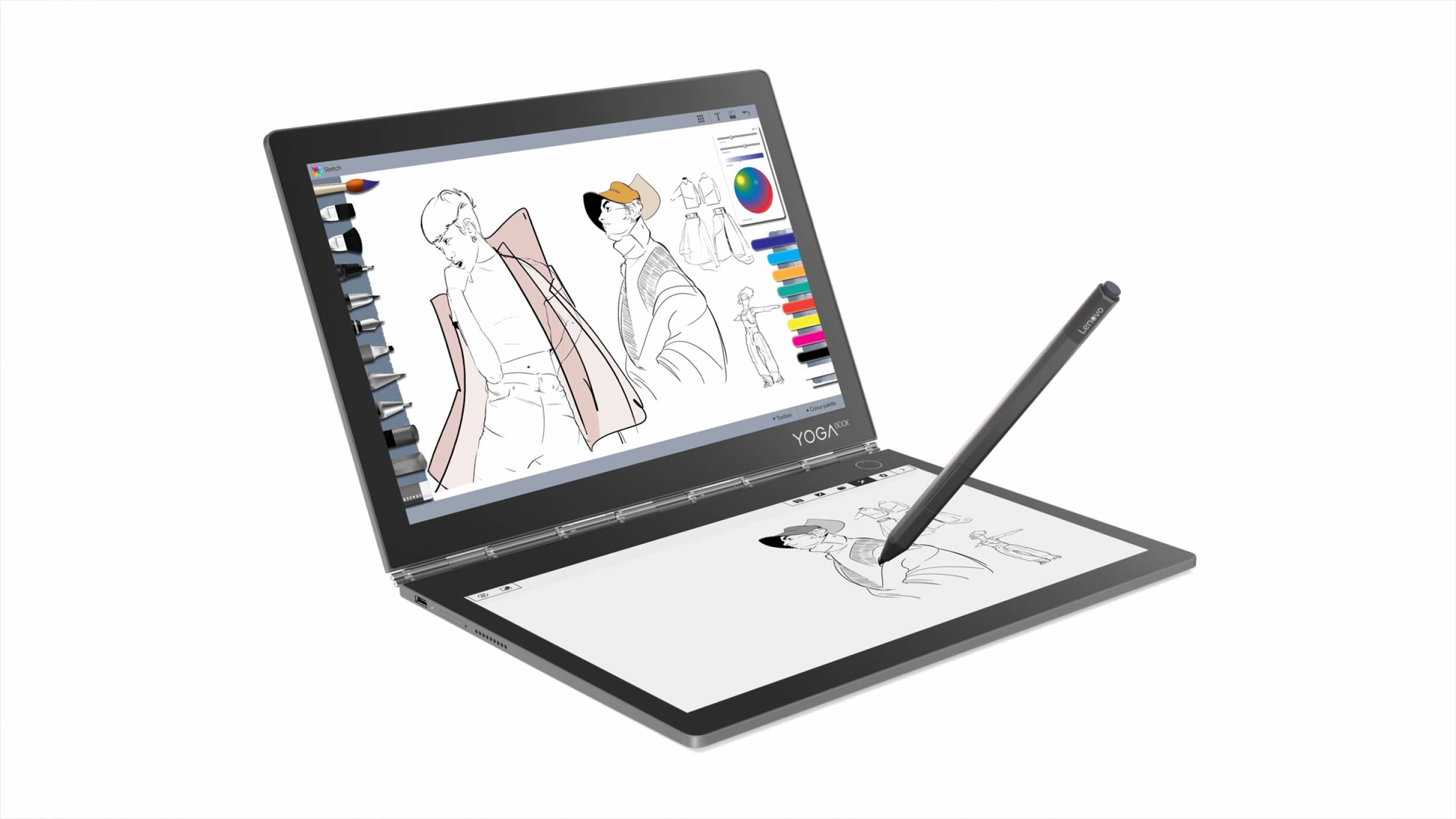 IFA 2018: Lenovo показа първия хибрид с два екрана – Yoga Book