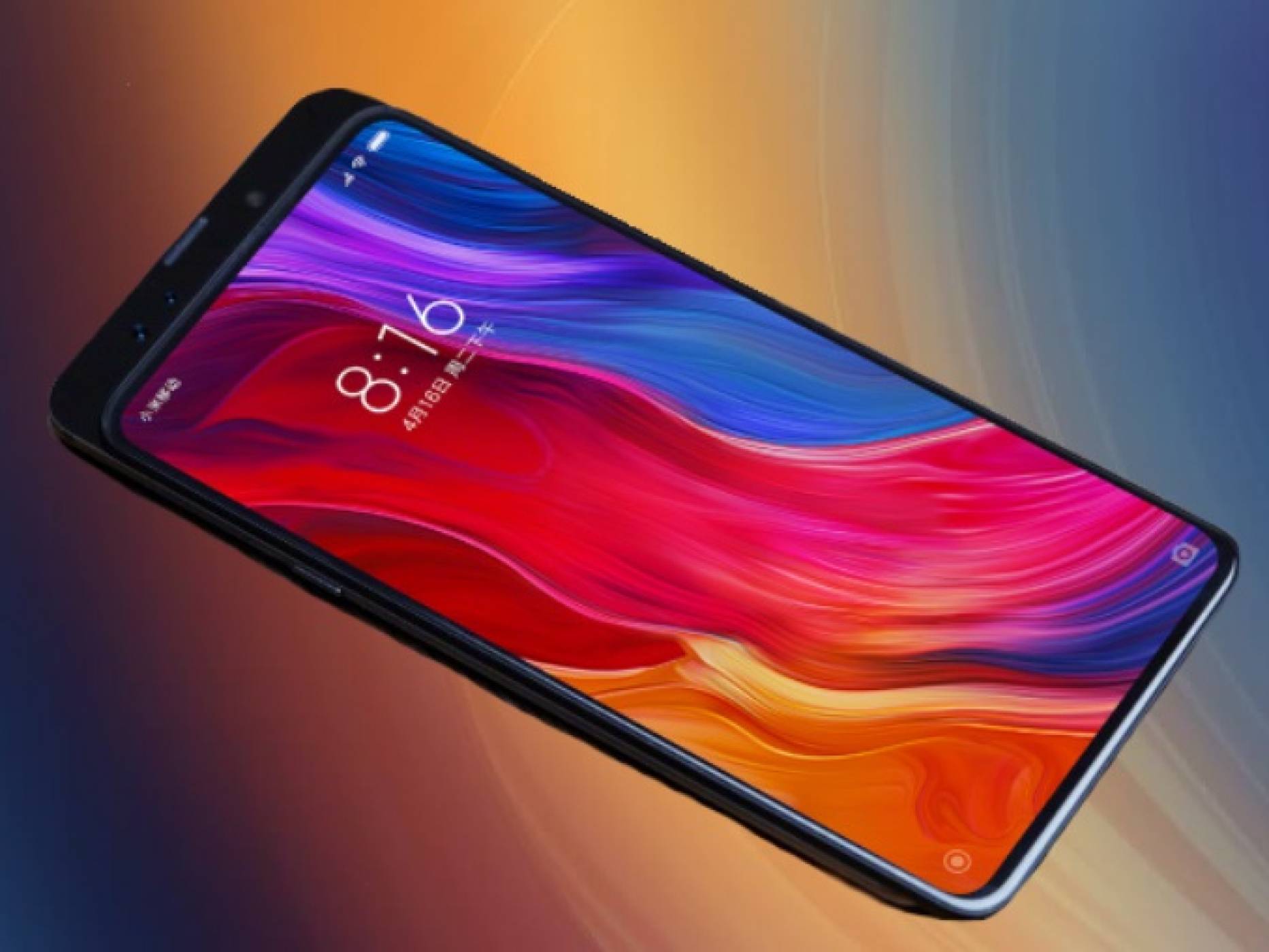 Вижте официална снимка на почти безрамковия Xiaomi Mi Mix 3 със слайдър камера
