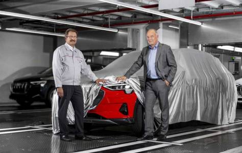 Стартира масовото производство на Audi е-tron