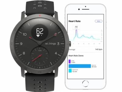 Withings се завръща с хибридния умен часовник Steel HR Sport