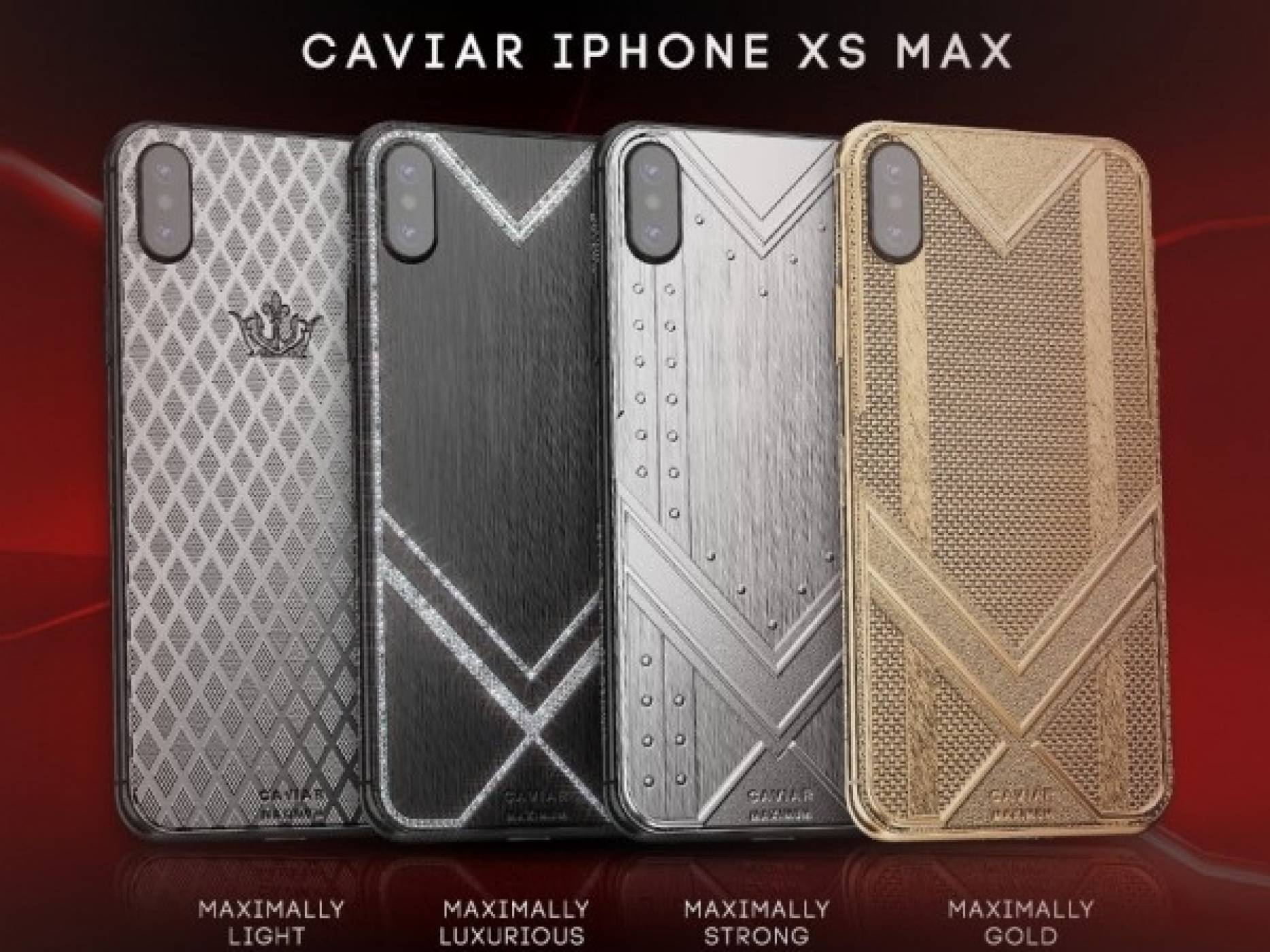Caviar префасонира iPhone Xs Max в прескъпо бижу от благородни метали
