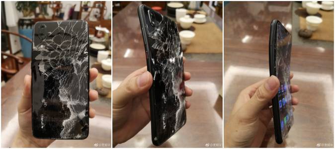 Huawei P20 оцеля след неописуем сблъсък с цимента от 50 м височина