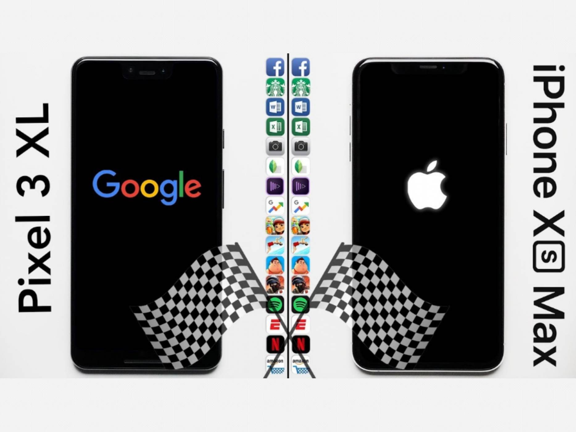 iPhone XS Max съкруши Google Pixel XL 3 във втория кръг на тест за бързина на работа