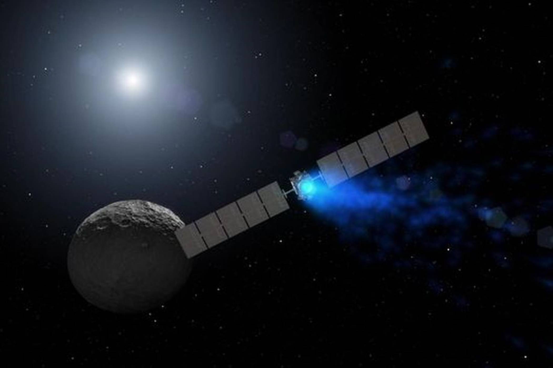 Космическият апарат Dawn най-сетне приключи славната си мисия в края на Слънчевата система