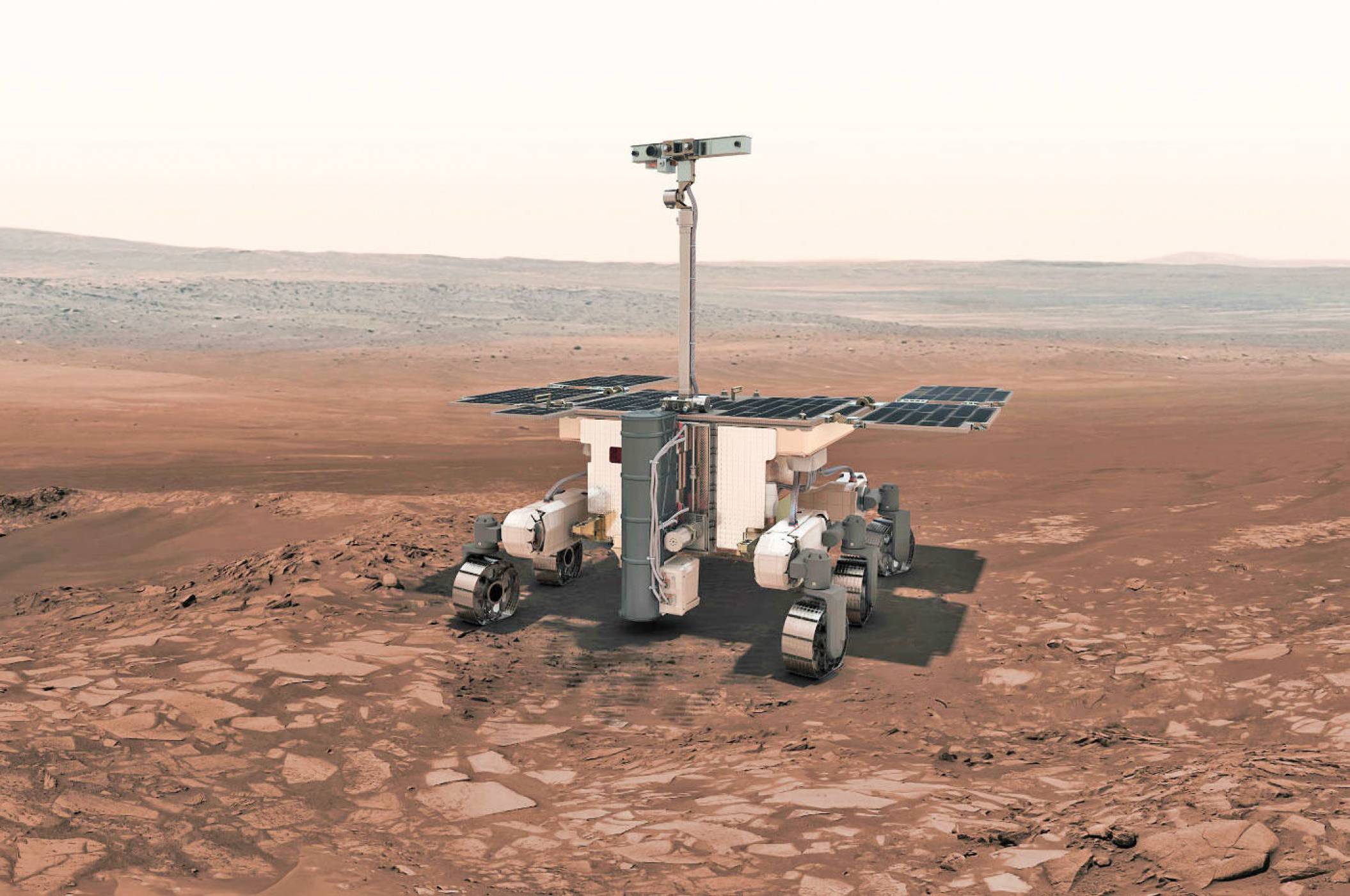 Марсоходът ExoMars ще търси живот около екватора на Червената планета
