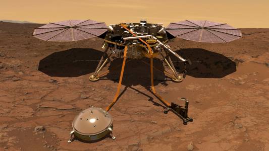 Чуйте как звучи вятърът на Марс благодарение на InSight