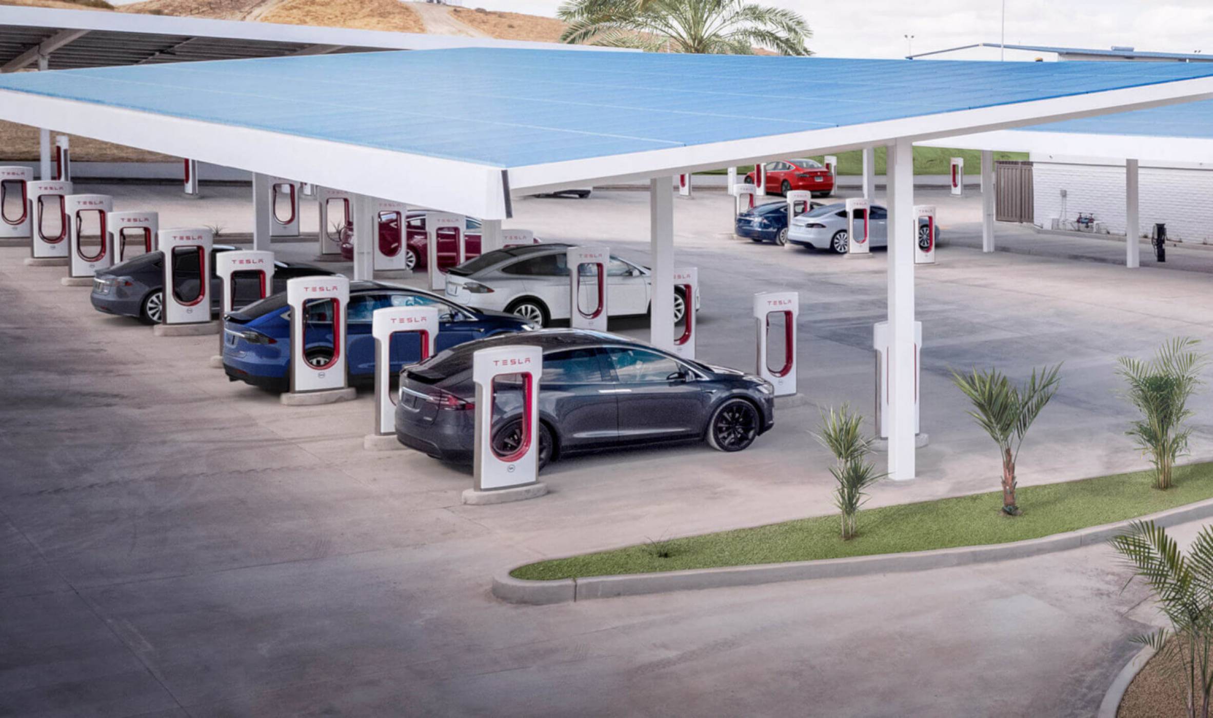 Tesla покрива цяла Европа със Supercharger мрежа за зареждане през 2019 г.