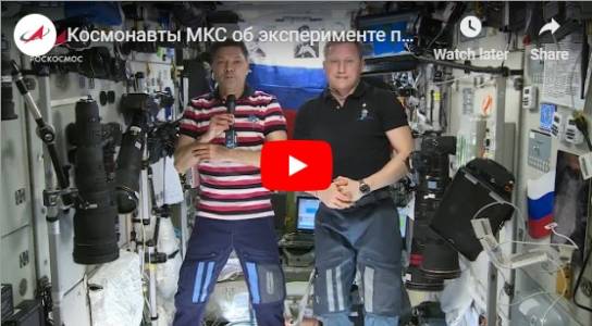 Принтираха жива тъкан в Космоса за пръв път (видео)