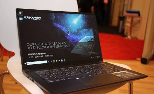 CES 2019: С MSI PS63 Modern може да творите навсякъде и без компромис