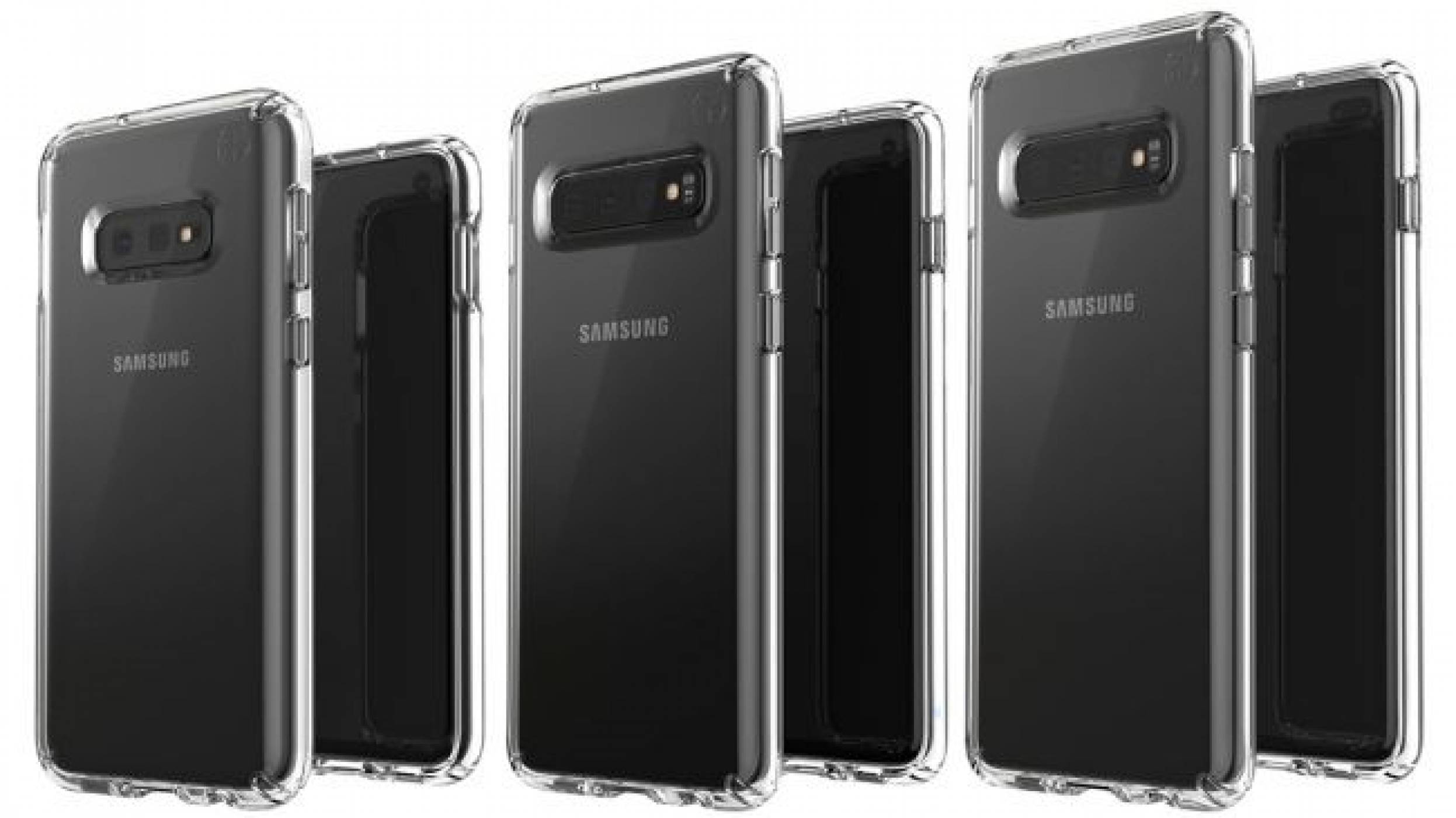 Трите Galaxy S10 смартфона в една реална снимка